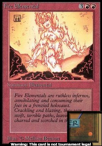 Fire Elemental - Collectors Edition