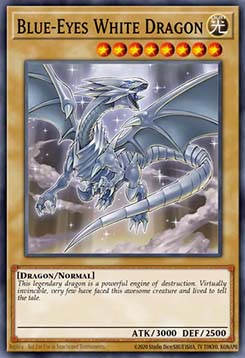 Blue Eyes White Dragon (V.3 Platinum Secret Rare)