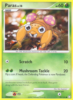 Paras Lv.16 