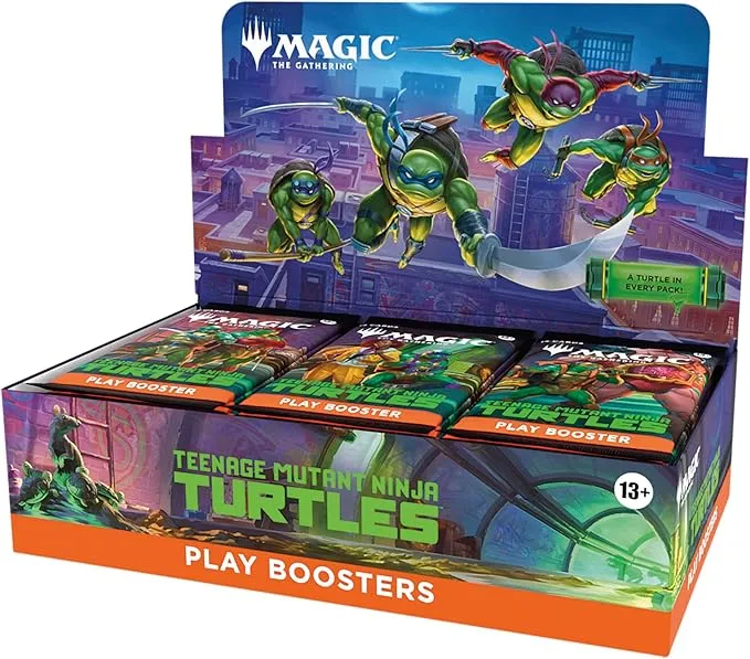 Teenage Mutant Ninja Turtles Play Booster Display 