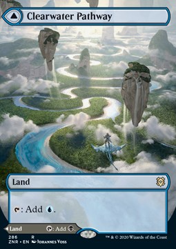 Clearwater Pathway Murkwater Pathway - Zendikar Rising Extras 