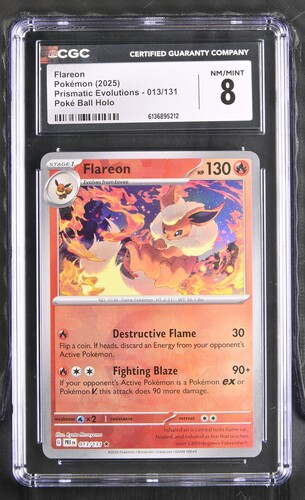Flareon - xPRE 13 - English - CGC 8 