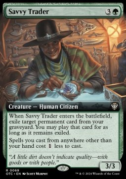 Savvy Trader - Commander Outlaws of Thunder Junction Extras 
