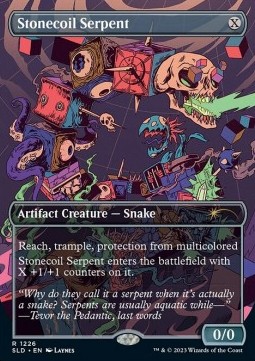 Stonecoil Serpent - Secret Lair Drop Series Winter Superdrop 2023