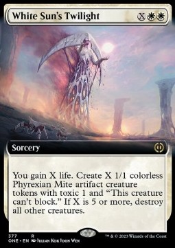 White Suns Twilight - Phyrexia All Will Be One Extras