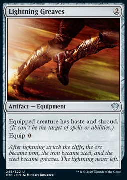 Lightning Greaves - Commander Ikoria
