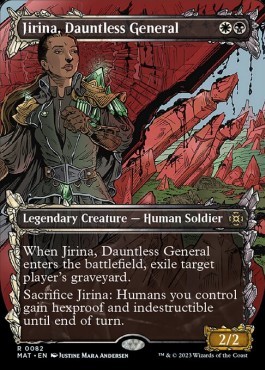 Jirina Dauntless General (V.1) - March of the Machine The Aftermath Extras