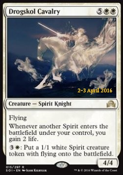 Drogskol Cavalry (V.1) - Shadows over Innistrad Promos 