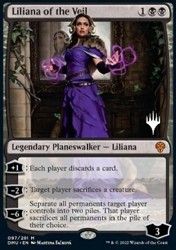 Liliana of the Veil (V.2) - Dominaria United Promos 