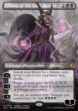 Liliana of the Dark Realms (V.1) - Commander Bloomburrow Extras