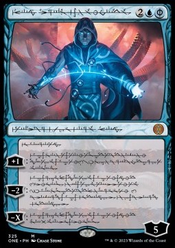 Jace the Perfected Mind (V.1) - Phyrexia All Will Be One Extras