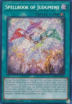 Spellbook of Judgment (V.3 Secret Rare) 