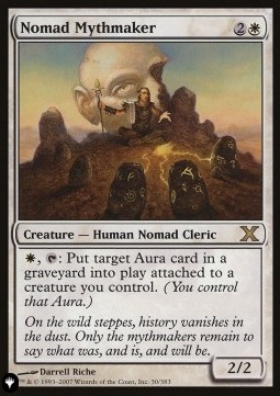Nomad Mythmaker - The List