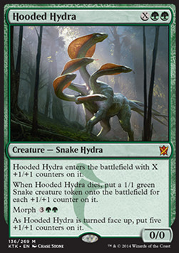 Hooded Hydra - Khans of Tarkir 
