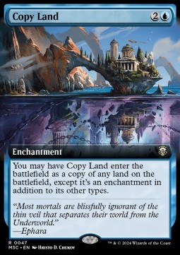 Copy Land - Commander Modern Horizons 3 Extras 