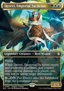 Derevi Empyrial Tactician - Commander Bloomburrow Extras