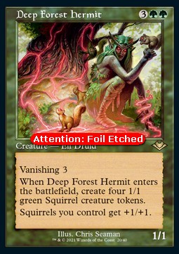 Deep Forest Hermit (V.2) - Modern Horizons Retro Frame Cards 