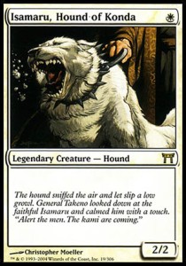 Isamaru Hound of Konda - Champions of Kamigawa