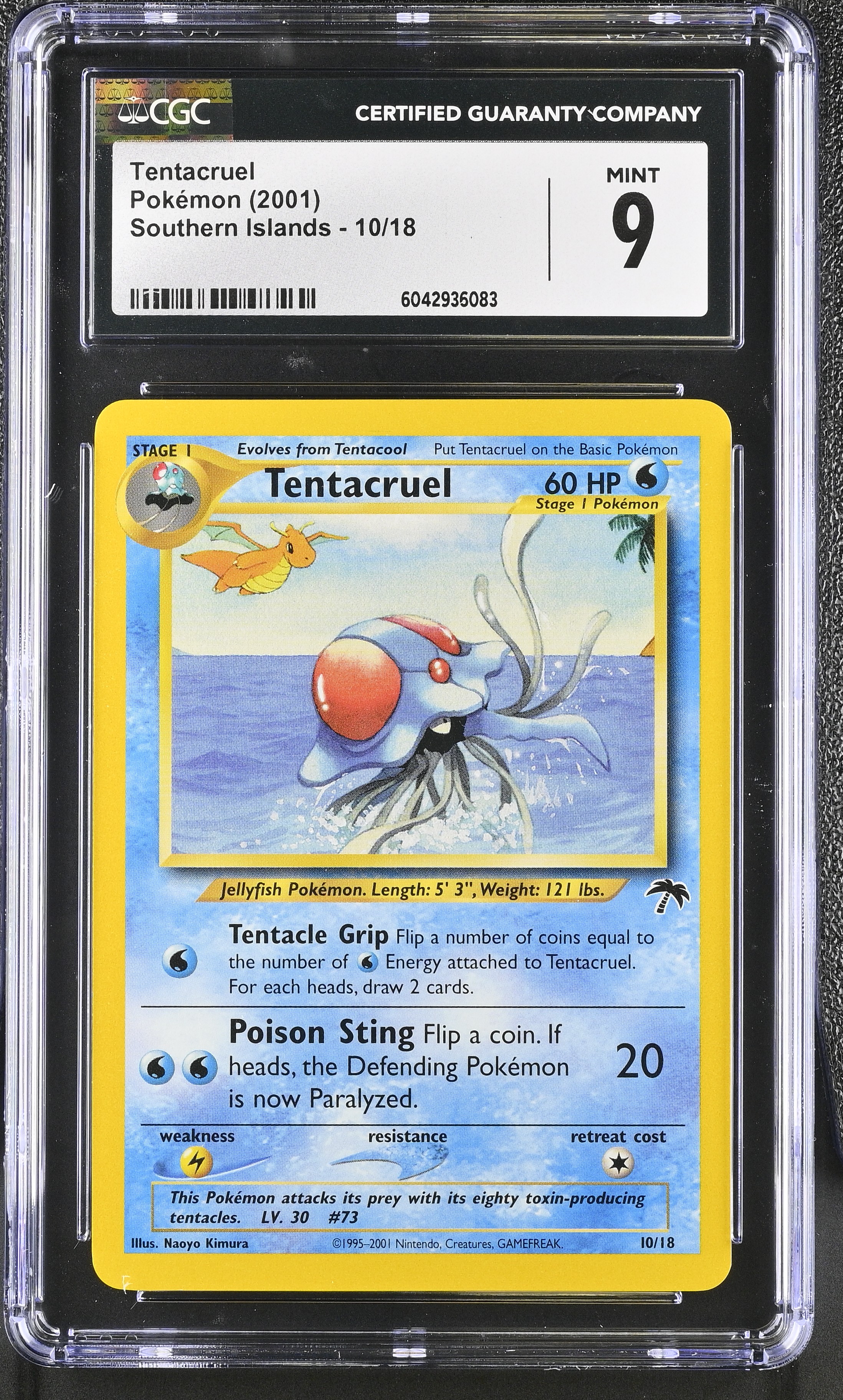 Tentacruel - SI 10 - English - CGC 9 