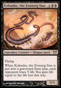 Kokusho the Evening Star - Champions of Kamigawa 