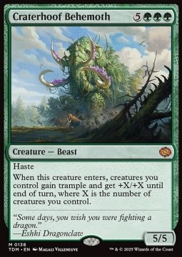 Craterhoof Behemoth 