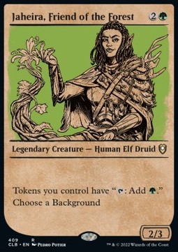 Jaheira Friend of the Forest (V.2) - Commander Legends Battle for Baldurs Gate Extras 