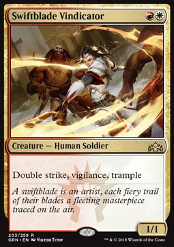 Swiftblade Vindicator - Guilds of Ravnica 