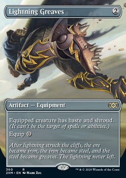 Lightning Greaves - Double Masters Extras 