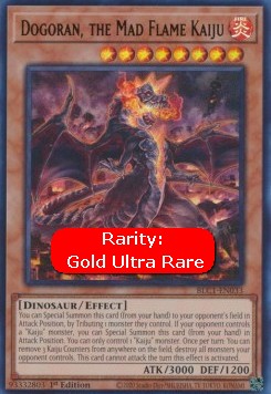 Dogoran the Mad Flame Kaiju (V.1 Ultra Rare) 