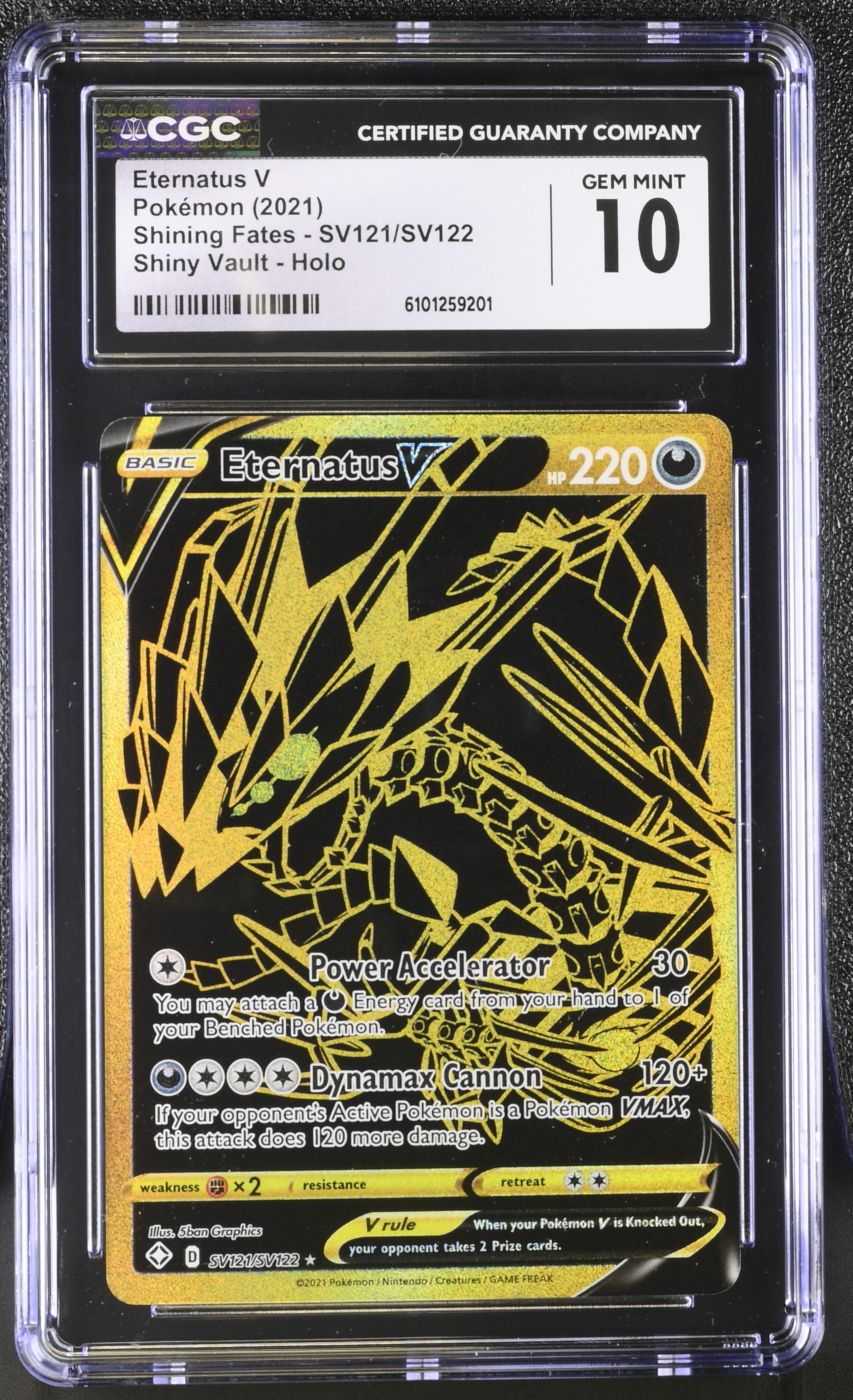 Eternatus V - SHF 121 - English - CGC 10 