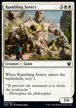 Rumbling Sentry 