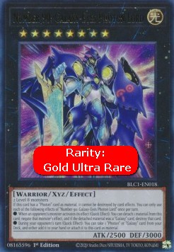 Number 90 Galaxy Eyes Photon Lord (V.1 Ultra Rare)