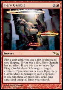 Fiery Gambit - Mirrodin 
