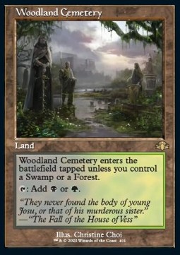 Woodland Cemetery - Dominaria Remastered Extras 