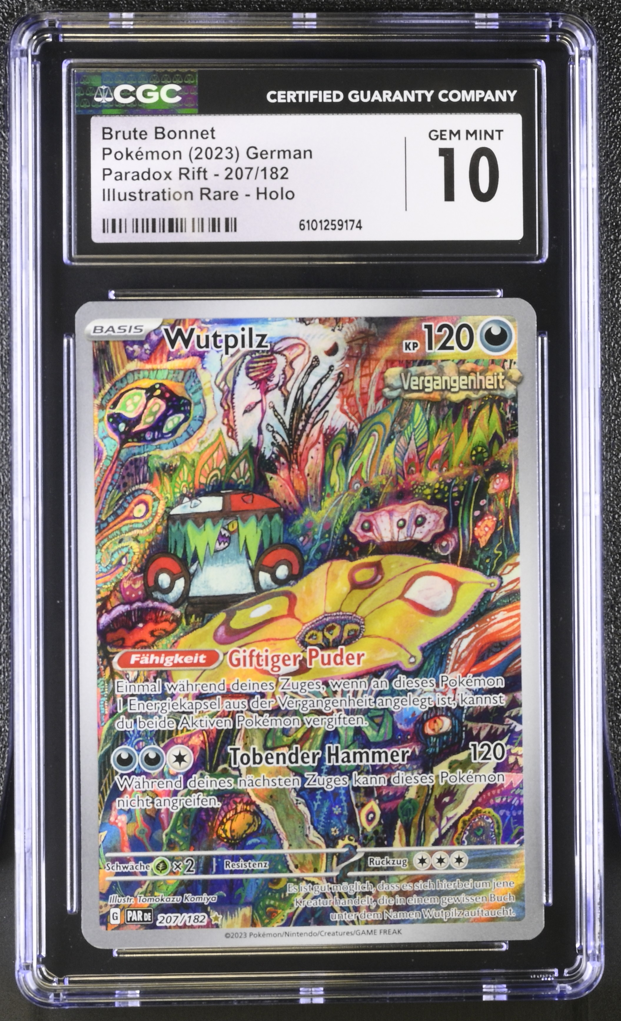 Brute Bonnet - PAR 207 - German - CGC 10 