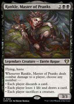 Rankle, Master of Pranks - Commander Masters 