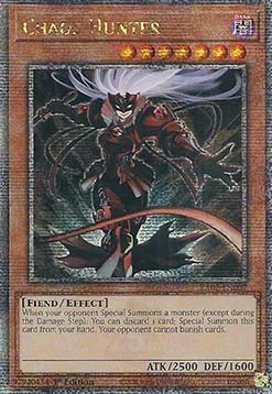 Chaos Hunter (V.5 Quarter Century Secret Rare)