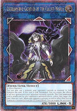 Underworld Goddess of the Closed World (V.5 Quarter Century Secret Rare)