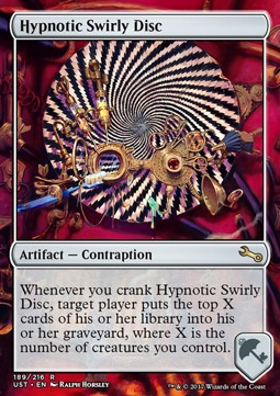 Hypnotic Swirly Disc 