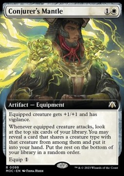Conjurers Mantle - Commander March of the Machine Extras 