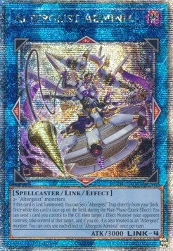 Altergeist Adminia (V.2 - Quarter Century Secret Rare)