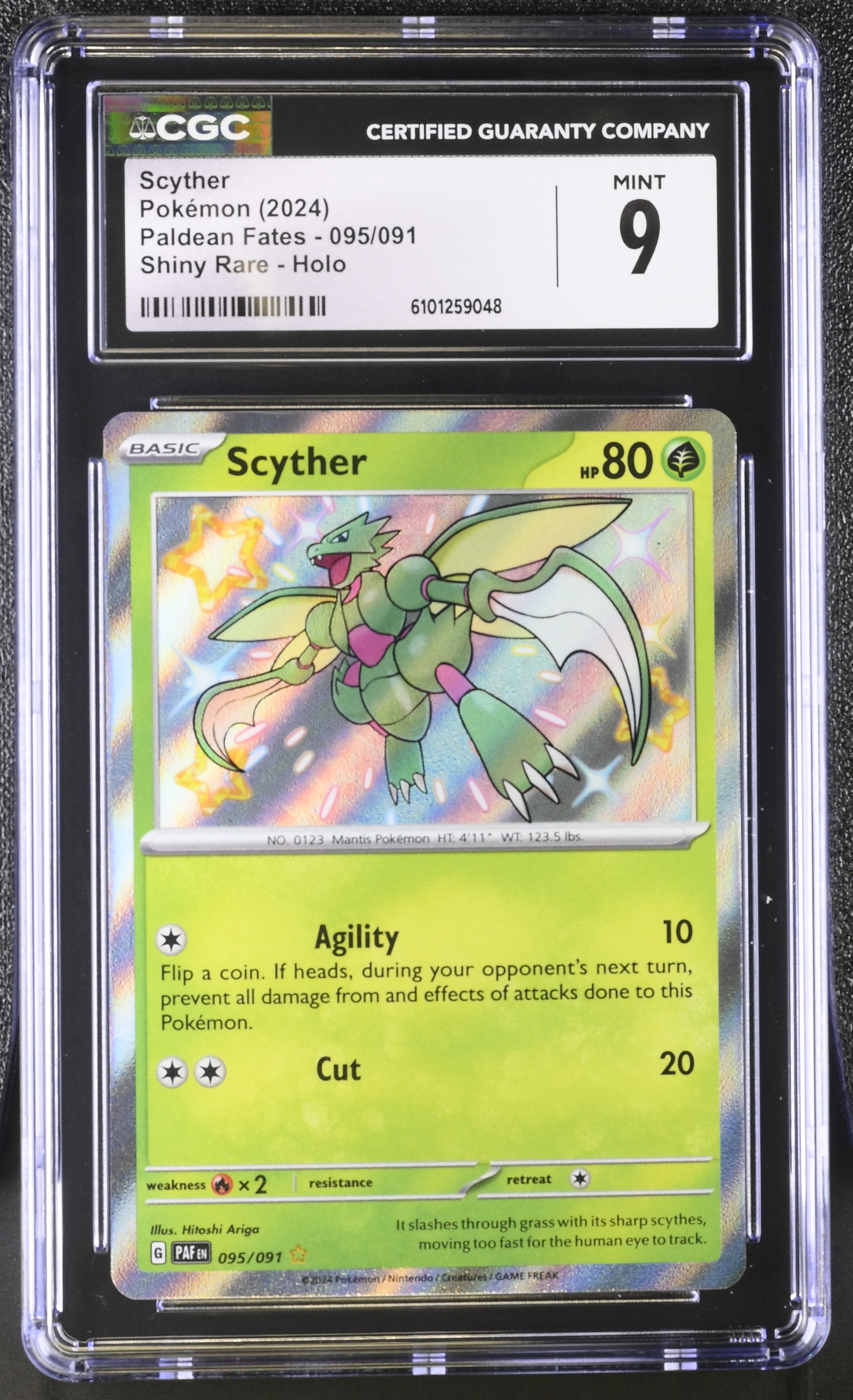 Scyther - PAF 95 - English - CGC 9 