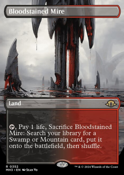 Bloodstained Mire (V.1) - Modern Horizons 3 Extras 