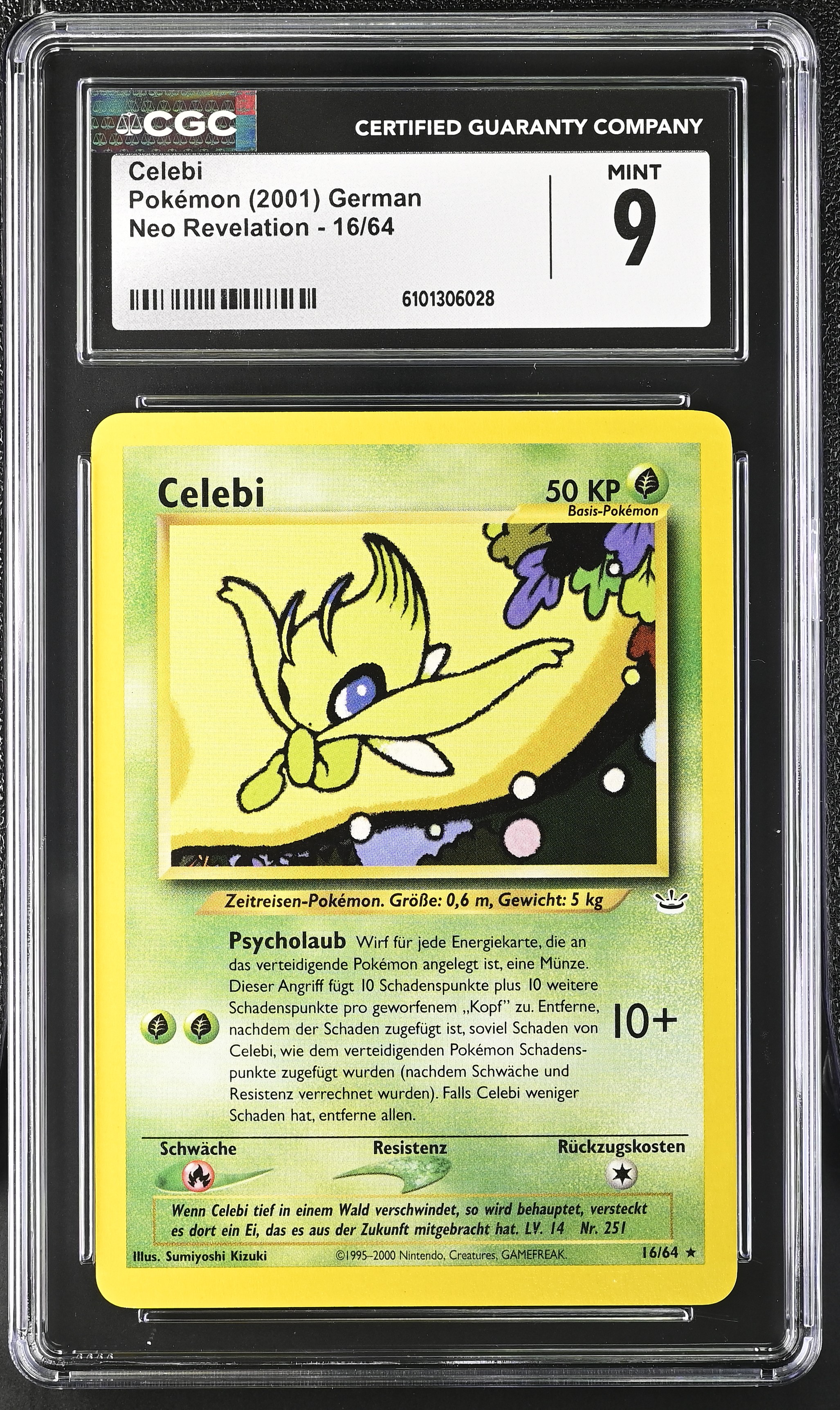 Celebi - NR 16 - German - CGC 9 