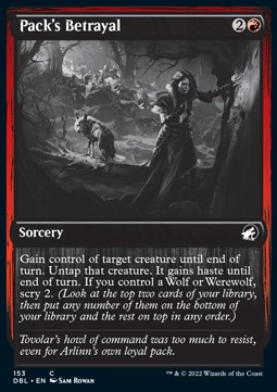 Pack's Betrayal 