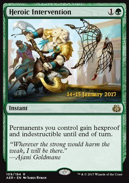 Heroic Intervention - Aether Revolt Promos