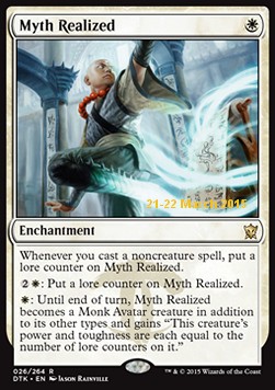 Myth Realized - Dragons Of Tarkir Promos 