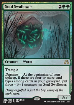 Soul Swallower (V.2) - Shadows over Innistrad Promos 