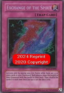 Exchange of the Spirit (V.2 Secret Rare) 