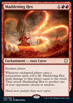 Maddening Hex - Commander Adventures in the Forgotten Realms 